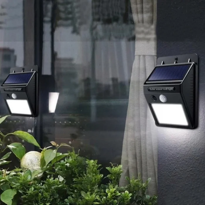 Panther Sensörlü Solar LED Duvar Lambası PT-2920