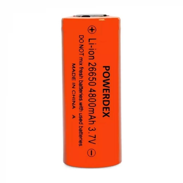 Powerdex Small Sun 26650 3.7V 4800 mAh Li-ion Şarjlı Pil