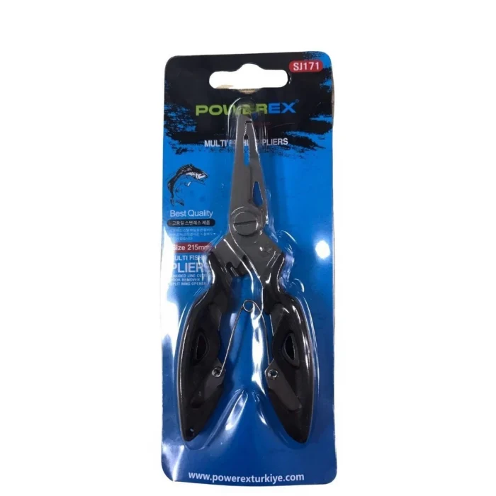 Powerex Multi Fishing Pliers 5 Balıkçı Pense - Siyah