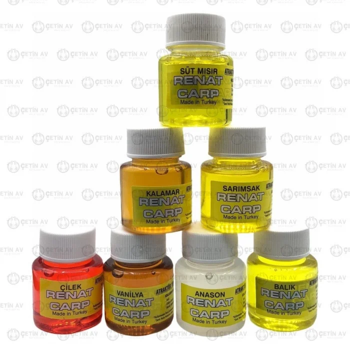 Renat Carp Kokulu Sazan Atraktör 50 ml Yem Katkısı 50 ml