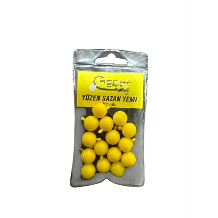 Renat Carp Kulplu Yüzen Sazan Dip Yemi Kokulu- Sarı