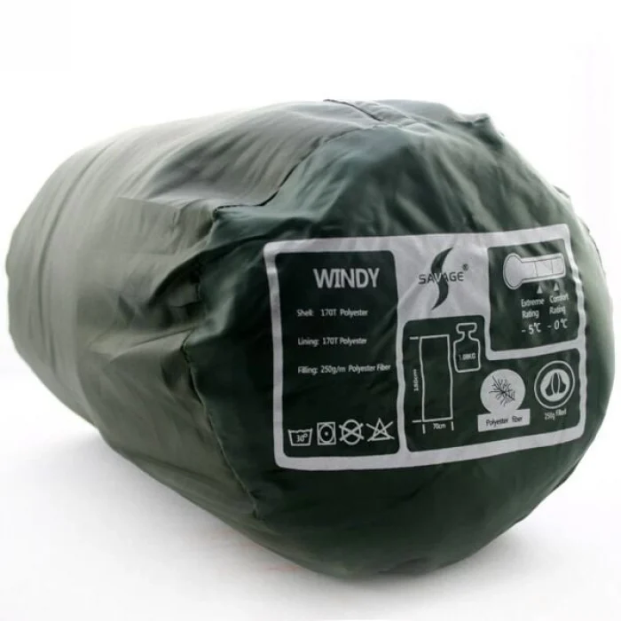 SAVAGE YS-506 Mevsimlik Yeşil Uyku Tulumu