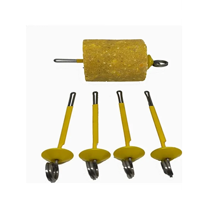 Sazan Rig Paslanmaz Küspe Aparatı / 10 Adet