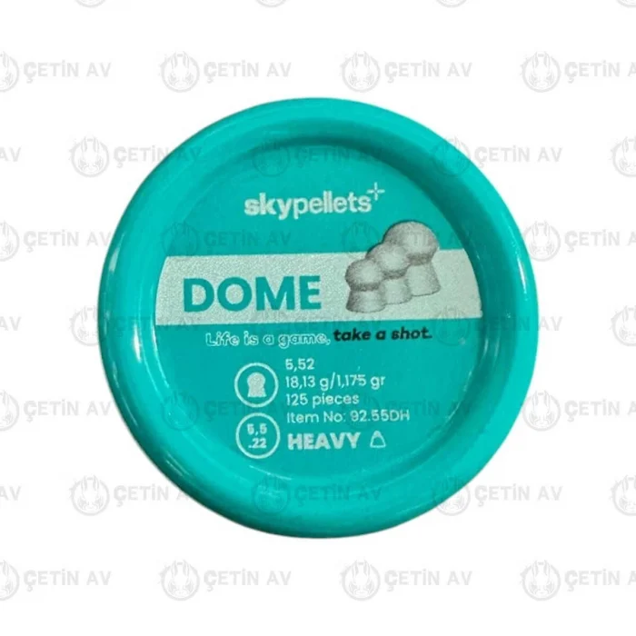 SKY PELLETS Dome Heavy 18,13 gr Saçma 5,5 mm / 125 Adet