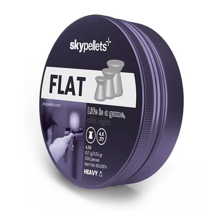 SKY PELLETS Flat Heavy 7,87 gr Saçma 4,5 mm / 500 Adet