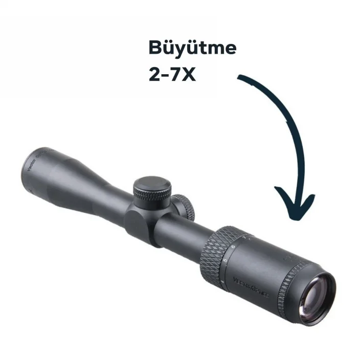 Vector Optics Matiz 2-7x32 MOA 1 SFP Tüfek Dürbünü