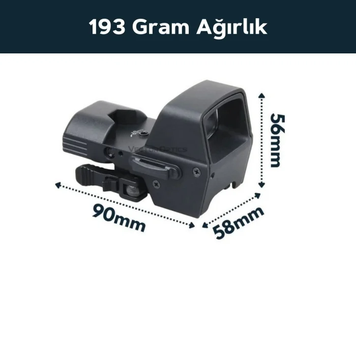 Vector Optics Omega 23x33 4 Artıkıllı Reflex Sight Nişangah