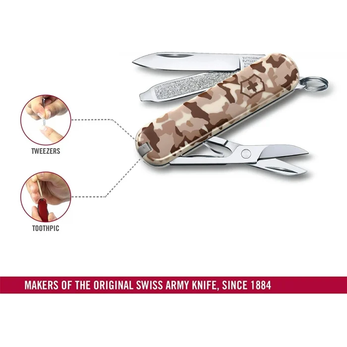 Victorinox 0.6223.941 Desert Camouflage Desenli İsviçre Çakısı