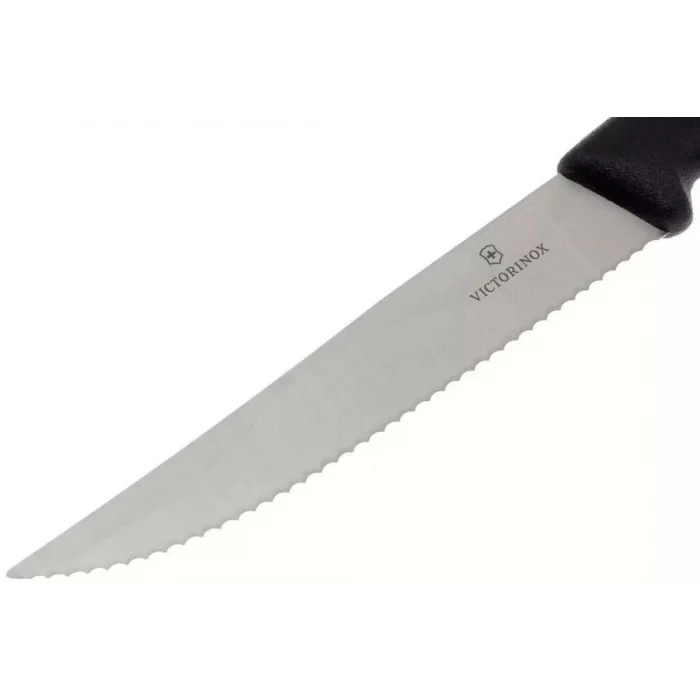 Victorinox 6.7933.12 12cm Tırtıklı Biftek Bıçağı - Siyah
