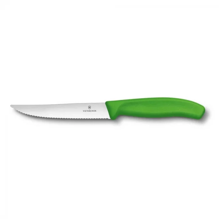 Victorinox 6.7936.12L4 12cm Tırtıklı Biftek Bıçağı - Yeşil