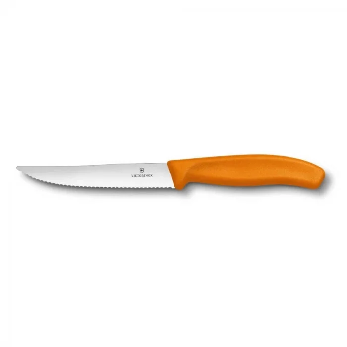 Victorinox 6.7936.12L9 12cm Tırtıklı Biftek Bıçağı - Turuncu