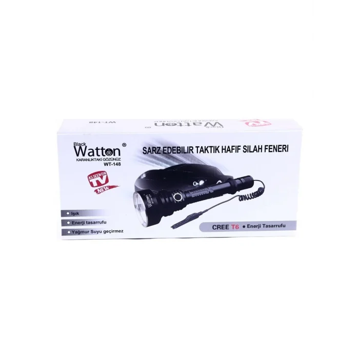 Watton 800 Lümen TX6 Özel Avcı ve El Feneri WT-148