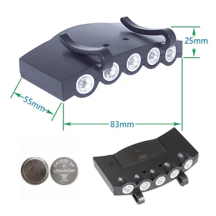 Watton Şapka Feneri Wt-127 / Pilli