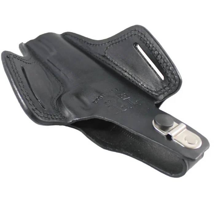 YT Hobby Belt Kelebek Deri Tabanca Kılıfı Sağ El - Siyah