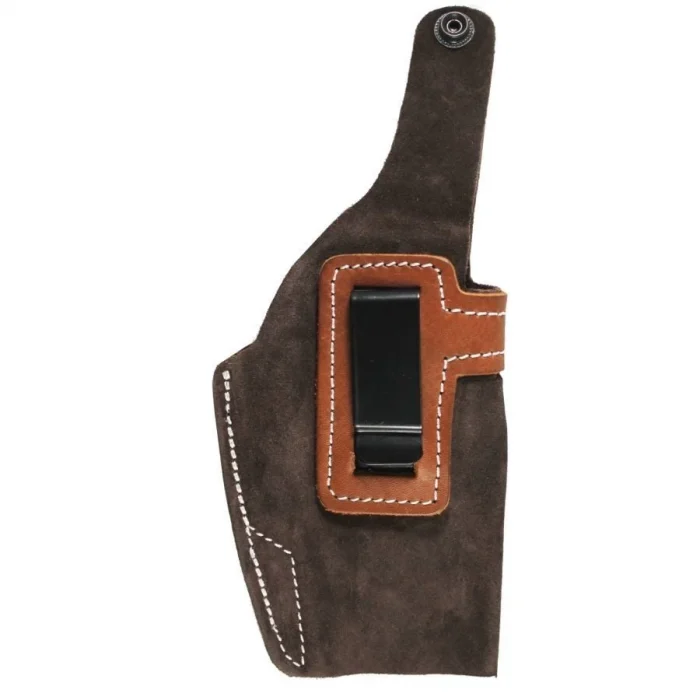 YT Hobby Süet Maşalı Tabanca İç/Dış Kılıfı - Sağ El