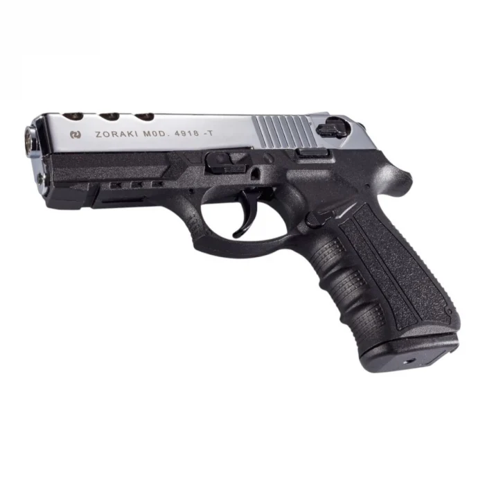 Zoraki Mod 4918 T Kurusıkı Tabanca - Parlak Krom