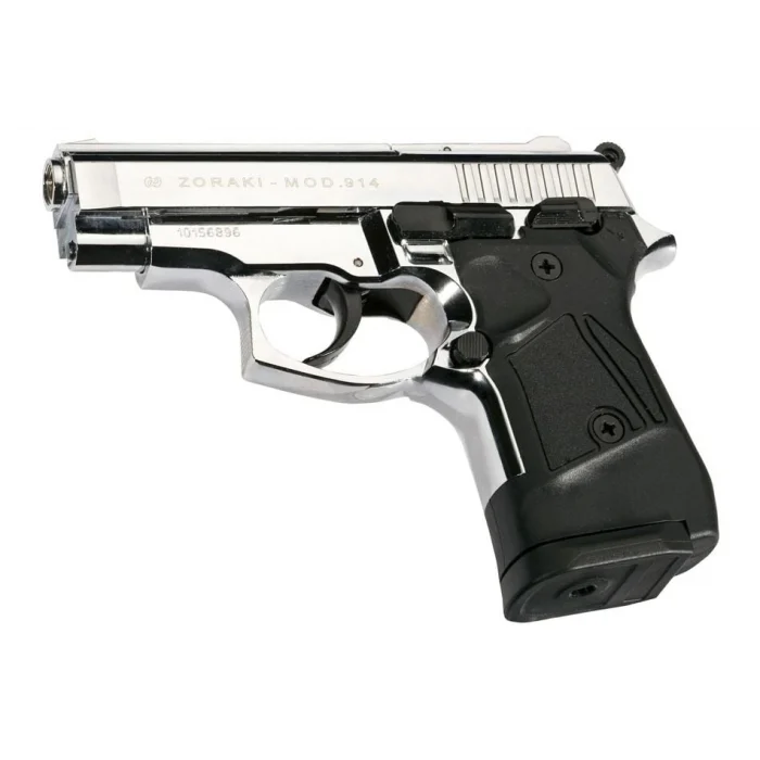 Zoraki Mod 914 T Kurusıkı Tabanca - Parlak Krom