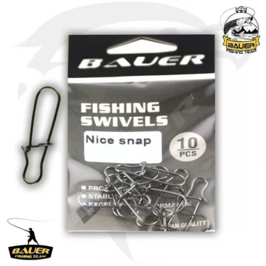 Bauer Nice Snap Klips 10 lu Paket