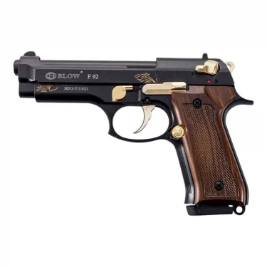 Blow F92 Kurusıkı Tabanca -Siyah Altın İşleme