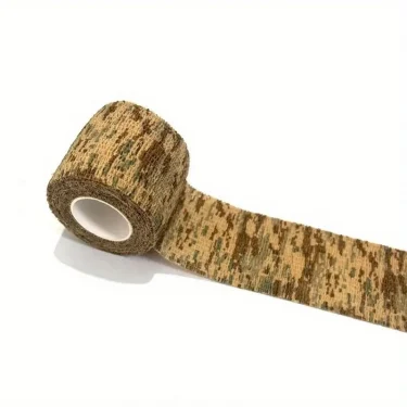 Çetin Av Kamuflaj Bant 5cm x 4.5 mt Su Geçirmez Bant - Desert Camouflage