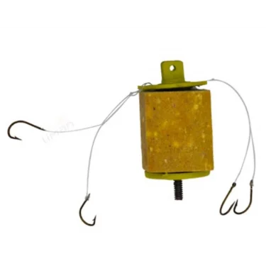 Çetin Av Küspeli Hazır Sazan Takımı - 4 İğneli / 5 Adet