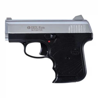 Ekol Voltran Kura Kurusıkı Tabanca - Parlak Krom - 8mm