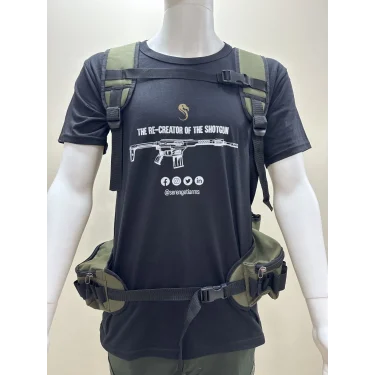 Hunthink HS060 VestPack Haki Çantalı Avcı Yeleği