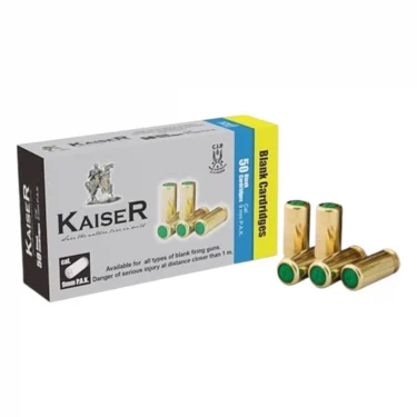 Kaiser Gold Kurusıkı Ses Mermisi - 9mm
