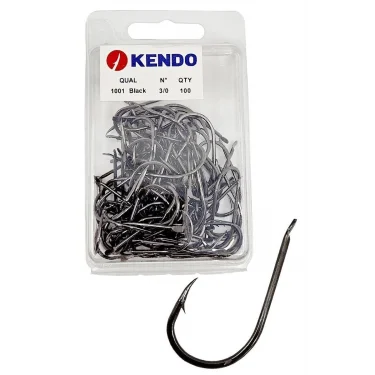Kendo (1001) Chinu Black Nikel Olta İğnesi 100 Adet