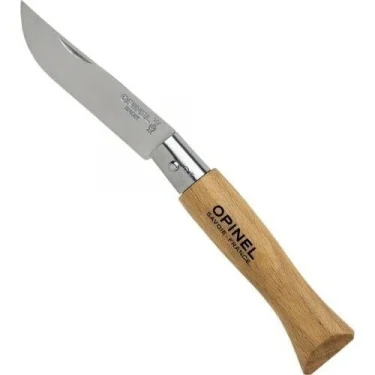 Opinel Inox 5 No Kayın Saplı Paslanmaz Çelik Çakı
