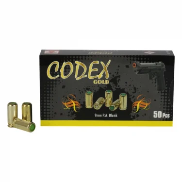 Özkursan Codex 9mm Kurusıkı Ses Mermisi