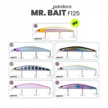 Pandora Mr. Bait F125 Floating Maket Balık 12,5cm 21 gr