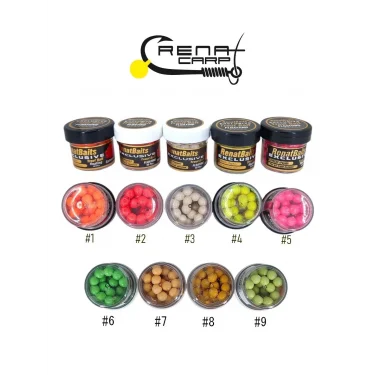 Renat Baits Extra Beynir kokulu Simli Somon Yumurtası Silikon Yem