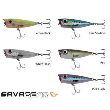 Savage Gear 3D Minnow Pop Walker 4.3 Cm 3 Gr Sahte Balık