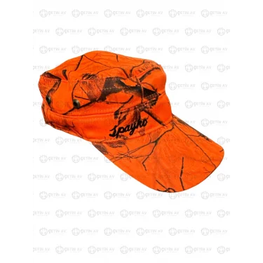 Spayko Turuncu Orman desenli Castro Avcı Şapkası