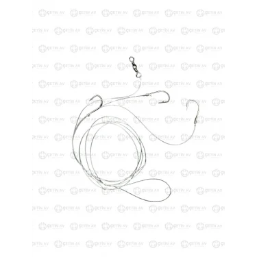 Üç İğneli Yemli Dip Hazır Olta Takımı 3 Adet