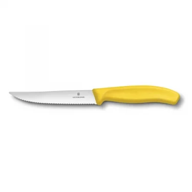 Victorinox 6.7936.12L8 12cm Tırtıklı Biftek Bıçağı - Sarı