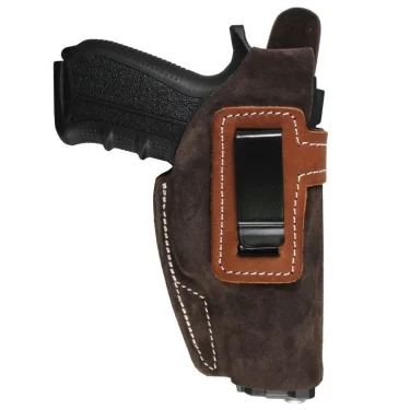 YT Hobby Süet Maşalı Tabanca İç/Dış Kılıfı - Sağ El