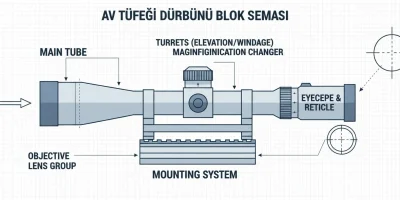 Red Dot ve Tüfek Dürbünü Seçim Rehberi: Netlik, Büyütme ve Doğru Optik (2026)