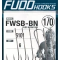 Fudo 6101 Worm SSB Black Nikel Uzun Pala Tırnaklı Olta İğnesi