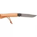 Opinel Inox 7 No Ahşap Deri Askılı Paslanmaz Çelik Çakı
