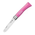 Opinel Inox No 7 Paslanmaz Çelik Çakı (Pembe)