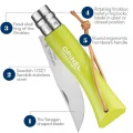 Opinel Inox Trekking 7 No Paslanmaz Çelik Çakı (Açık Yeşil)