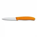 Victorinox 6.7636.L119 8cm Turuncu Tırtıklı Soyma Bıçağı