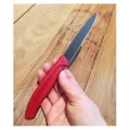 Victorinox 6.7731 10cm Kırmızı Tırtıklı Soyma Bıçağı
