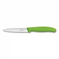 Victorinox 6.7736.L4 10cm Yeşil Tırtıklı Soyma Bıçağı