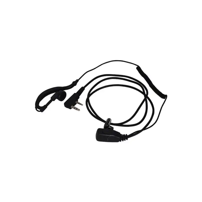 Bas Konuş Kulak Içi G Tipi Arkalıklı Spiral Pmr Telsiz Kulaklık