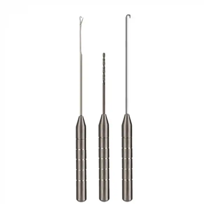 Captain Boili Delici Needle 3lü Set Alüminium - 7801
