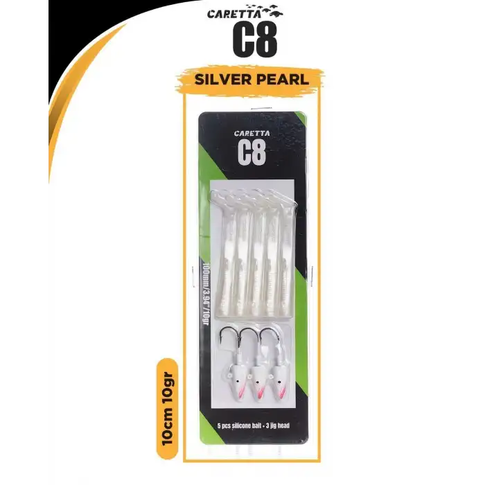 Caretta C8 10cm 10gr Lrf Silikon Yem