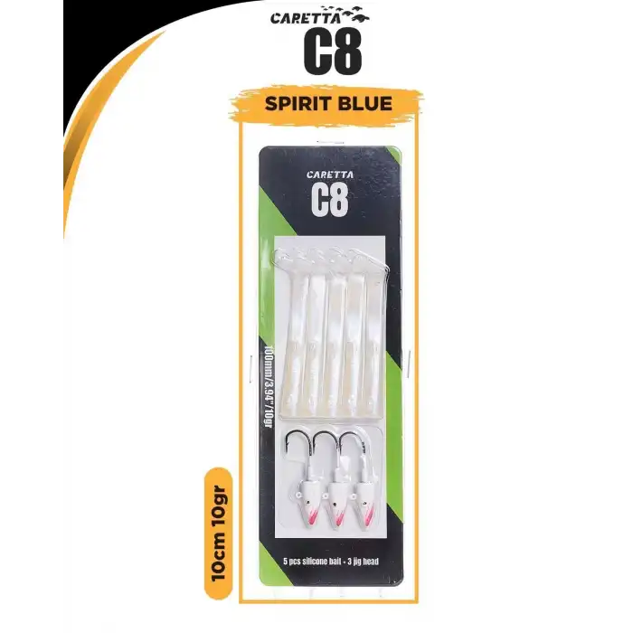 Caretta C8 10cm 10gr Lrf Silikon Yem